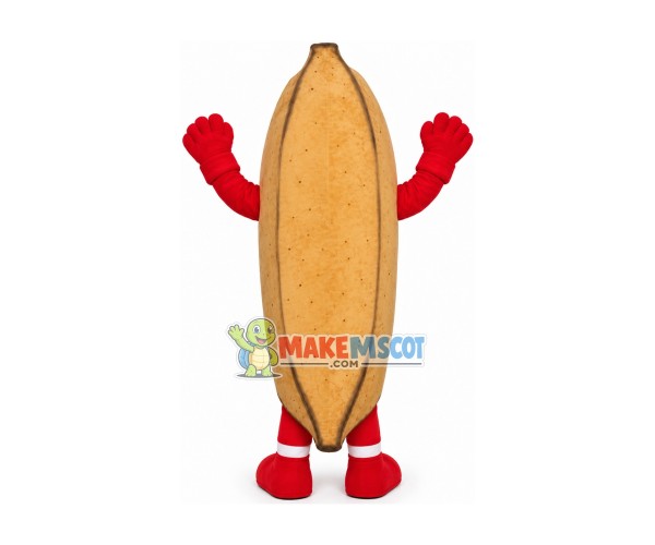 Discolored Banana Mascot Costume