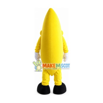 Cartoon Banana With Eyes Mascot Costume Cartoon Banana With Eyes Mascot Costume