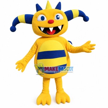 Adult Cartoon Yellow Cat Mascot Costume Adult Cartoon Yellow Cat Mascot Costume