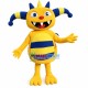 Adult Cartoon Yellow Cat Mascot Costume Adult Cartoon Yellow Cat Mascot Costume