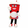 Hot Paper Coffee Cup Mascot Costume