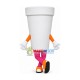 White paper Milk Cup Mascot Costume White paper Milk Cup Mascot Costume