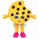 Chocolate Butter Cookie Mascot Costume Chocolate Butter Cookie Mascot Costume