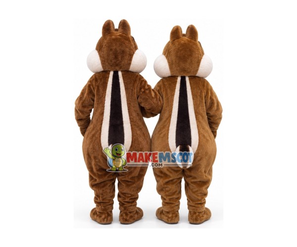Cheerful Chipmunk Mascot Adult Costume Cheerful Chipmunk Mascot Adult Costume