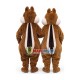 Cheerful Chipmunk Mascot Adult Costume Cheerful Chipmunk Mascot Adult Costume