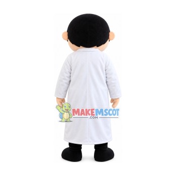 Round Glasses Ancient Teacher Mascot Costume