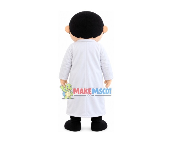 Round Glasses Ancient Teacher Mascot Costume Round Glasses Ancient Teacher Mascot Costume