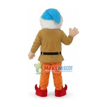 Sneezy Mascot Dwarf Costume