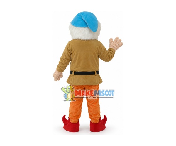Sneezy Mascot Dwarf Costume