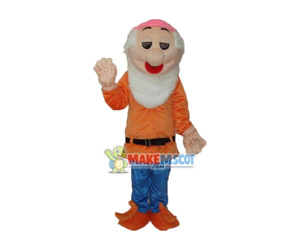 The Leader Dwarf Mascot Costume