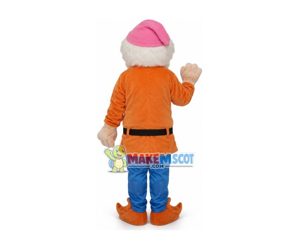 The Leader Dwarf Mascot Costume The Leader Dwarf Mascot Costume