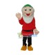 The Dwarf Mascot Costume In Red Coat The Dwarf Mascot Costume In Red Coat