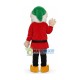 The Dwarf Mascot Costume In Red Coat The Dwarf Mascot Costume In Red Coat