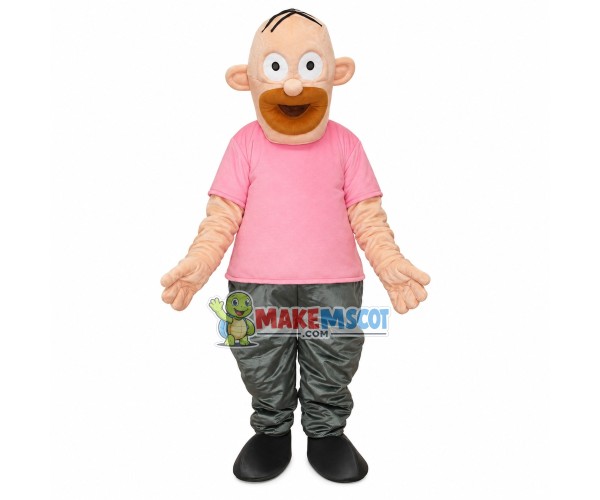 Father Of The Simpsons Mascot Costume Father Of The Simpsons Mascot Costume