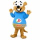 Bright Funny Groundhog Mascot Costume Bright Funny Groundhog Mascot Costume