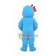 Plush Blue Iggle Piggle Mascot Costume Plush Blue Iggle Piggle Mascot Costume