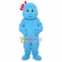 Plush Blue Iggle Piggle Mascot Costume