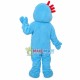 Plush Blue Iggle Piggle Mascot Costume Plush Blue Iggle Piggle Mascot Costume