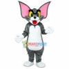 Tom Cat Mascot Costume With Big Ears