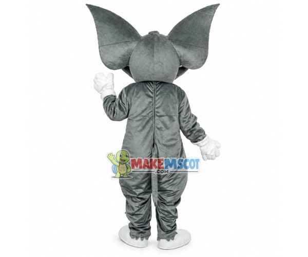 Tom Cat Mascot Costume With Big Ears