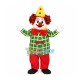 Clown In The Plaid Suit Mascot Costume Clown In The Plaid Suit Mascot Costume
