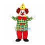 Clown In The Plaid Suit Mascot Costume