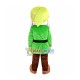 Green Big Nose Dwarf Mascot Costume Green Big Nose Dwarf Mascot Costume