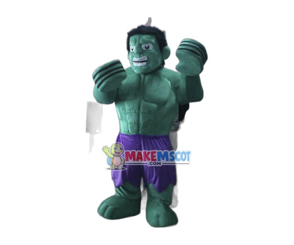 Powerful Strong Hulk Mascot Costume Powerful Strong Hulk Mascot Costume