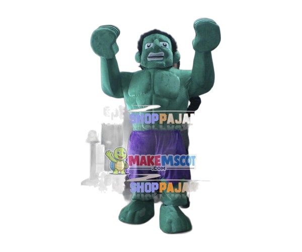 Powerful Strong Hulk Mascot Costume Powerful Strong Hulk Mascot Costume