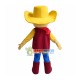 Stylish Cowboy Mascot Adult Costume