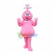 Pink Gabba Foofa Mascot Costume Pink Gabba Foofa Mascot Costume