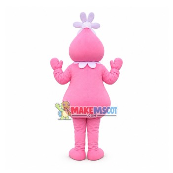 Pink Gabba Foofa Mascot Costume Pink Gabba Foofa Mascot Costume