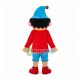Pinocchio In The Blue Hat Mascot Costume Pinocchio In The Blue Hat Mascot Costume