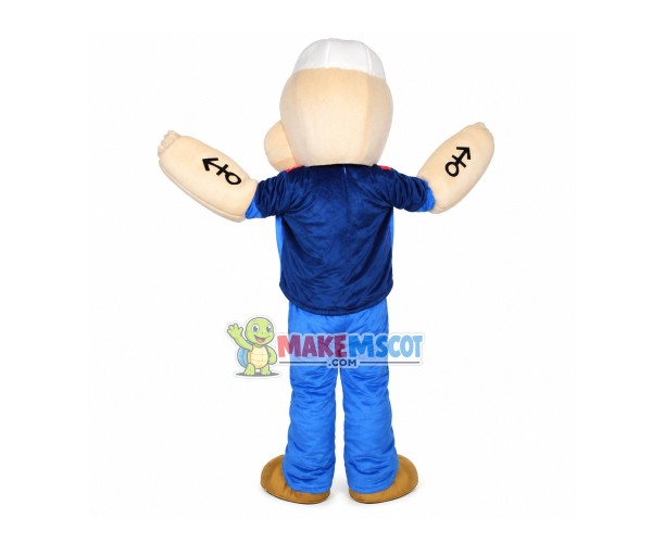 Popeye The Sailor Mascot Cartoon Costume Popeye The Sailor Mascot Cartoon Costume