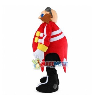 Doctor of Science Dr Eggman Mascot Costume Doctor of Science Dr Eggman Mascot Costume