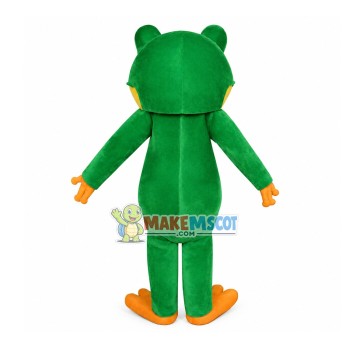 Vigilant Big Mouth Frog Mascot Costume