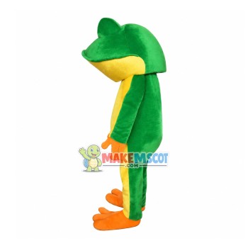 Vigilant Big Mouth Frog Mascot Costume