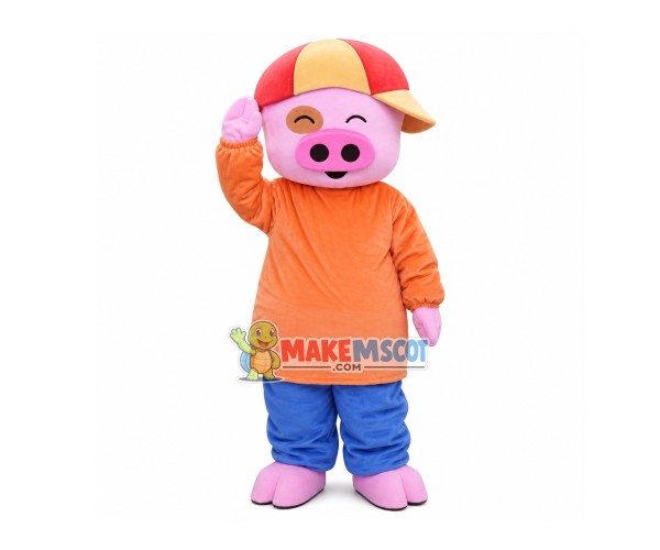 Merry Mcdull Mascot Cartoon Costume Merry Mcdull Mascot Cartoon Costume