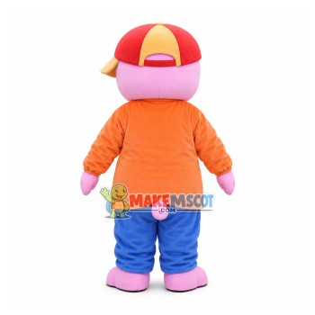 Merry Mcdull Mascot Cartoon Costume Merry Mcdull Mascot Cartoon Costume