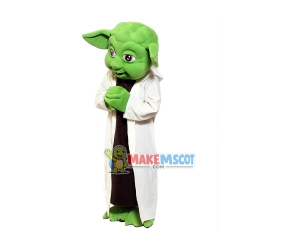 Friendly Green Alien Mascot Adult Costume Friendly Green Alien Mascot Adult Costume