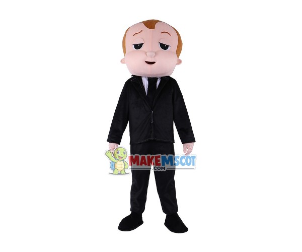 The Boss Baby Mascot Cartoon Costume The Boss Baby Mascot Cartoon Costume