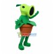 Peashooter In The Pot Mascot Costume Peashooter In The Pot Mascot Costume