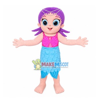 Mermaid Princess Mascot Costume Mermaid Princess Mascot Costume