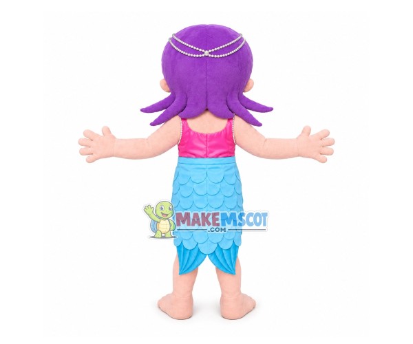Mermaid Princess Mascot Costume
