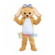 Bow Lop-eared Rabbit Mascot Costume