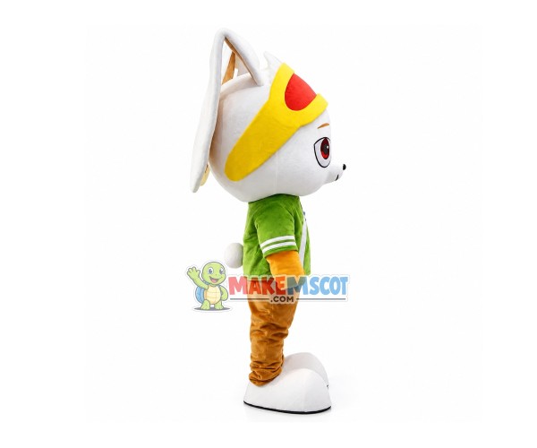 Environmental Protection Rabbit Mascot Costume Environmental Protection Rabbit Mascot Costume