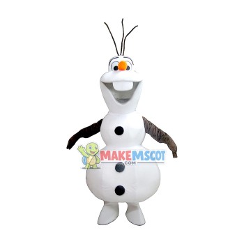 Naive Olaf Mascot Cartoon Costume