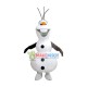 Naive Olaf Mascot Cartoon Costume Naive Olaf Mascot Cartoon Costume