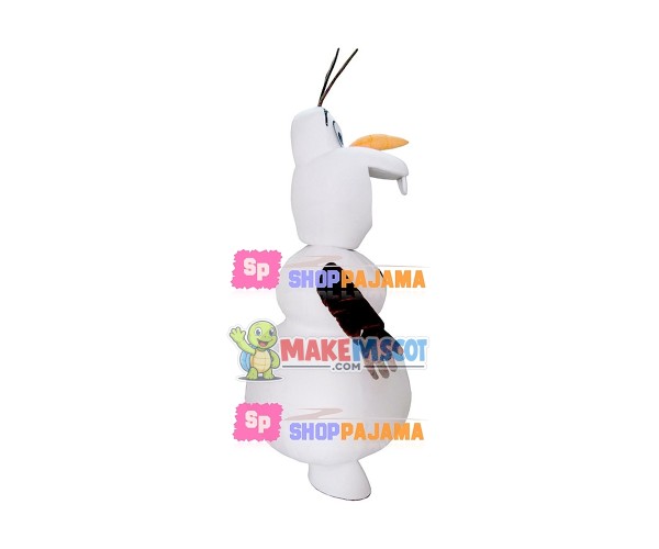Naive Olaf Mascot Cartoon Costume Naive Olaf Mascot Cartoon Costume