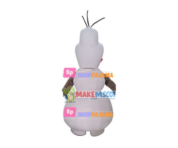 Naive Olaf Mascot Cartoon Costume Naive Olaf Mascot Cartoon Costume